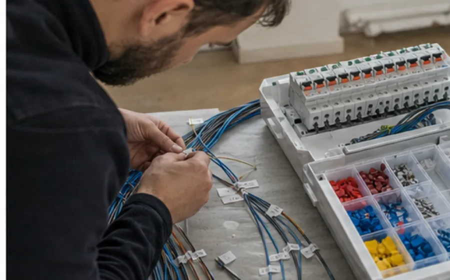 Verteilerkasten Umbau: Rapid Haustechnik Einsatz vor Ort