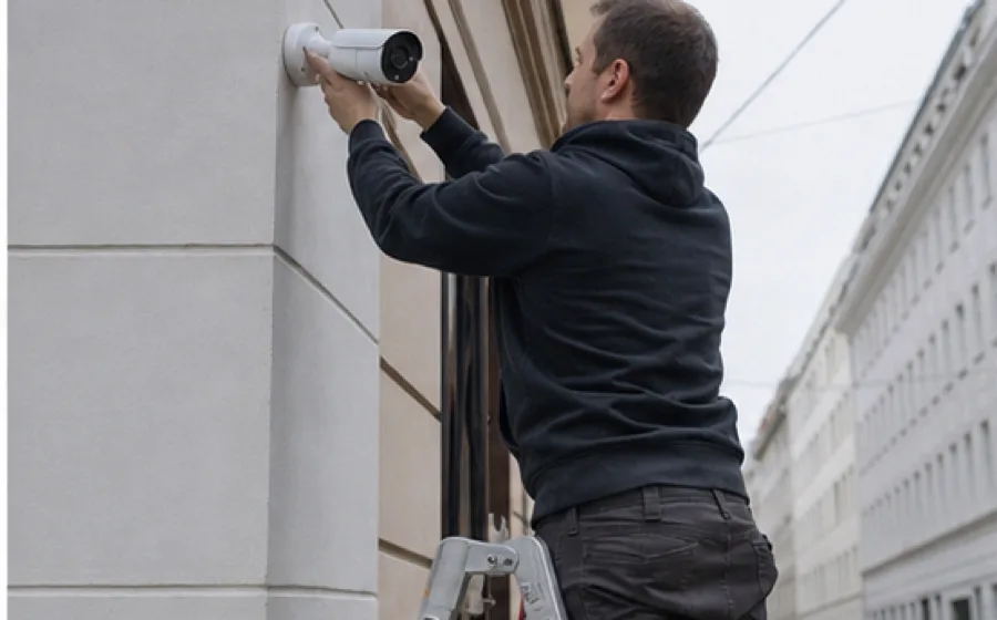 Videoüberwachung: Videoüberwachung direkt am betroffenen Bauteil
